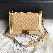 Chanel Leboy Caviar Beige Gold 28cm - 1