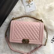 Chanel Leboy Caviar Pink Gold 28cm - 2