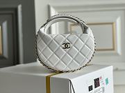 Chanel White Pouch 16x16x5.5cm - 1