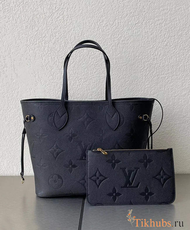 LV NEVERFULL MM M45685 BLACK Size 31x28x14cm - 1