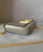 Fendi Wallet On Chain With Pouches Grey 21x13x3cm - 4