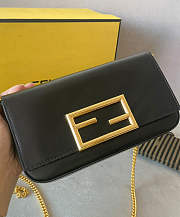 Fendi Wallet On Chain With Pouches Black 21x13x3cm - 4