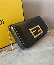 Fendi Wallet On Chain With Pouches Black 21x13x3cm - 5