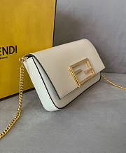 Fendi Wallet On Chain With Pouches White 21x13x3cm - 6