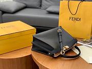 Fendi Peekaboo ISEEU Medium handbag Black 33.5×25.5x13cm - 4