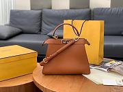 Fendi Peekaboo ISEEU Medium handbag Brown 33.5×25.5x13cm - 1