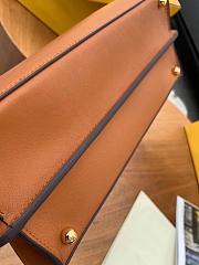Fendi Peekaboo ISEEU Medium handbag Brown 33.5×25.5x13cm - 3