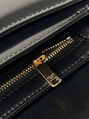 Celine Teen Chain Besace Triomphe Black 19x15x6cm - 2