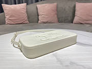 Celine Mini Camera Shoulder Bag White 20x10x3cm - 4