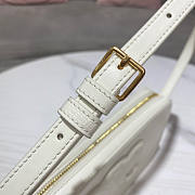 Celine Mini Camera Shoulder Bag White 20x10x3cm - 2