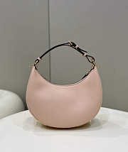 Fendi Fendigraphy Small White leather Bag Pink 29cm - 2