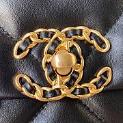 Chanel 19 Flap Bag Black Gold Hardware 26cm - 6