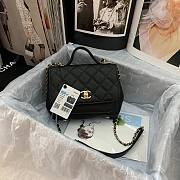 Chanel Business Affinity Bag Black 19x14x7cm - 1