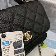 Chanel Business Affinity Bag Black 19x14x7cm - 3
