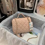 Chanel Business Affinity Bag Caviar Pink Gold 19x14x7cm - 2