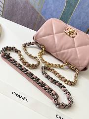 Chanel 19 Flap Bag Pink Gold Lambskin 26cm - 3