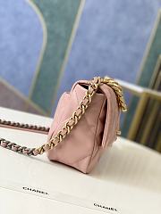 Chanel 19 Flap Bag Pink Gold Lambskin 26cm - 6