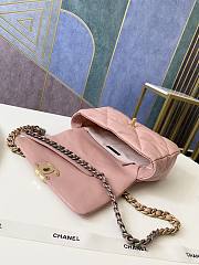 Chanel 19 Flap Bag Pink Gold Lambskin 26cm - 5
