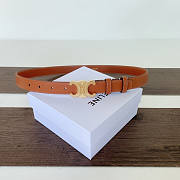 Celine Brown Belt Width 2.5cm - 3