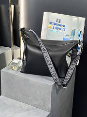 Loewe Cubi Crossbody Bag Black 44x30x18cm - 1