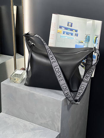 Loewe Cubi Crossbody Bag Black 44x30x18cm