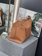 Loewe Cubi Crossbody Bag Brown 44x30x18cm - 4