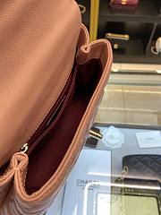 Chanel Coco Caviar Leather Handle Pink Size 24 cm - 2