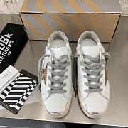 Golden Goose Deluxe Grey Gold Superstar  - 3