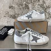 Golden Goose GGDB Deluxe Silver Superstar - 1