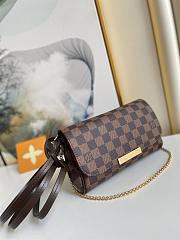 Louis Vuitton LV Small Favorite Damier 24x14x4cm - 2