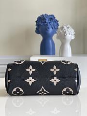 LV Favorite Monogram Empreinte Leather Bag Black M45813 Size 24 x 14 x 9 cm - 4