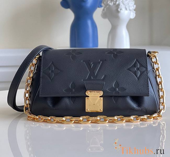 LV Favorite Monogram Empreinte Leather Bag M45813 Size 24 x 14 x 9 cm - 1