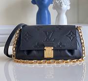 LV Favorite Monogram Empreinte Leather Bag M45813 Size 24 x 14 x 9 cm - 1