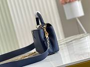 Louis Vuitton LV Mini Navy Blue 21x14x8cm - 6