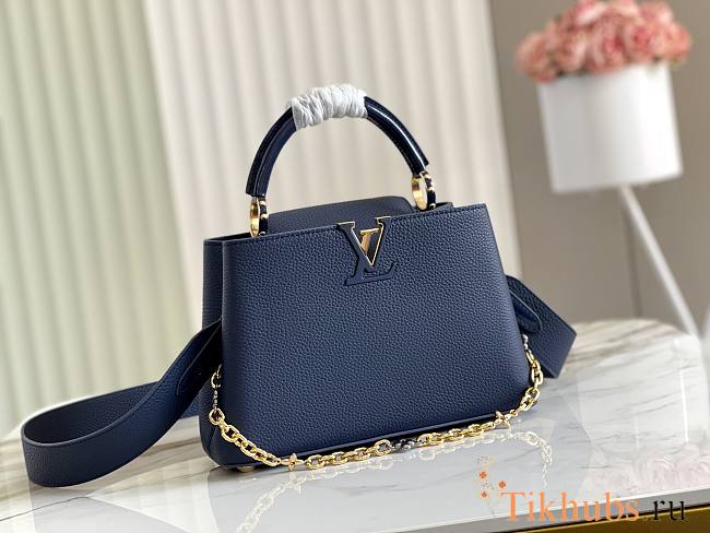 Louis Vuitton LV BB Navy Blue 27x18x9cm - 1