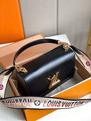 Louis Vuitton LV Twist MM Bag Black 23 x 17 x 9.5 cm - 6