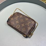 Louis Vuitton LV Mini Pochette Accessories Monogram 15.5 x 10.5 x 4 cm - 3