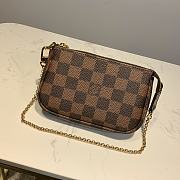 Louis Vuitton LV Mini Pochette Accessories Damier 15.5 x 10.5 x 4 cm - 5