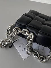 Bottega Veneta The Chain Cassette Silver 26x18x8cm - 2