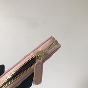 Chanel Classic Zipped Coin Purse Pink Gold Caviar 7.5x11x2cm - 3