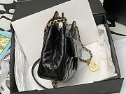 Chanel Small Hobo Black Bag 17x19x6cm - 3