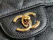 Chanel Flap Bag Caviar Gold Hardware GHW Jumbo Size 30 cm - 2