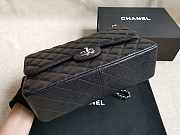 Chanel Flap Bag Caviar Silver Hardware SHW Jumbo Size 30 cm - 6