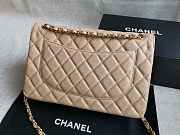 Chanel Jumbo Flap Bag Beige Caviar Gold 30cm - 2