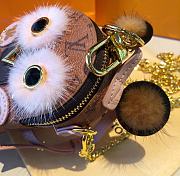 Louis Vuitton LV Owl Key Chain  - 3