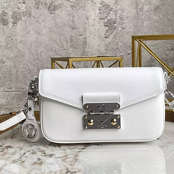 Louis Vuitton LV Swing White Bag 24x15x6cm