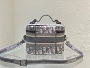 Dior Gray Vanity Case 24x17x13.5cm - 4