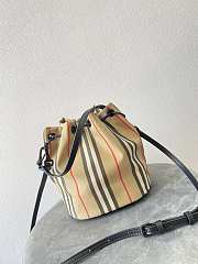 Burberry Icon Stripe Drawcord Pouch Bag 18x19.5cm - 5