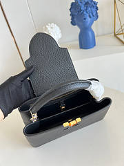 Louis Vuitton LV Capucines BB Black 27x18x9cm - 5