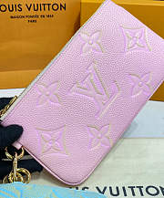 Louis Vuitton LV Trio Pouch Pink Green Purple  - 4